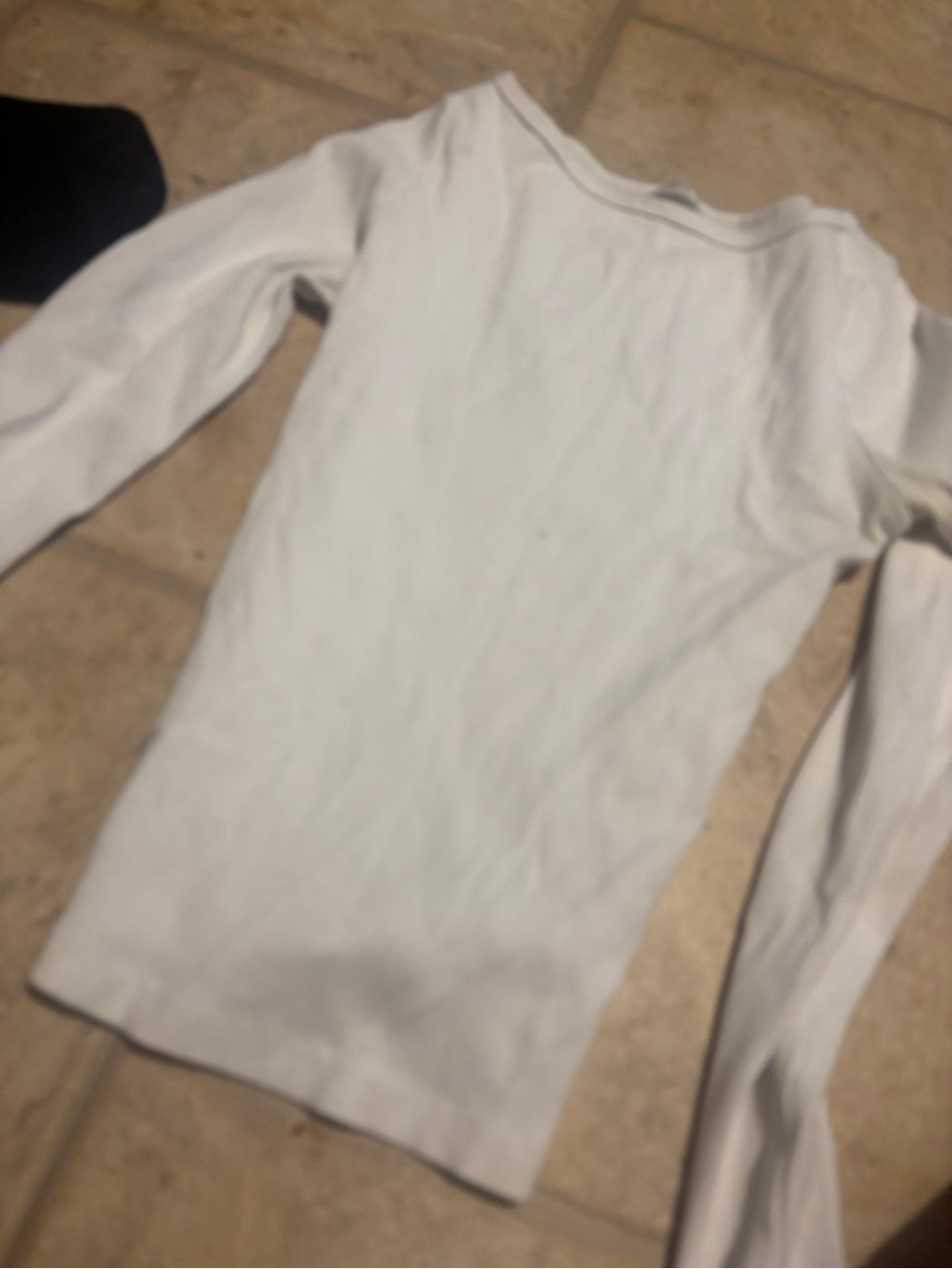 Ardene White Long Sleeve Tee